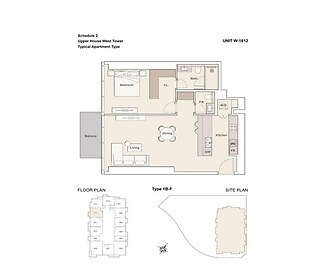UH - floor plan unit 1812