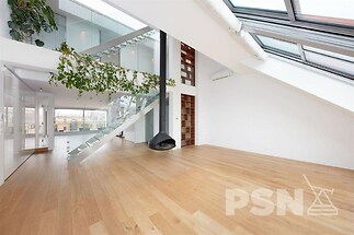 Mezonetový byt se střesní terasou