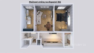 možná změna dispozice