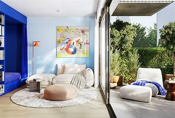 Praktické 2+kk s předzahrádkou