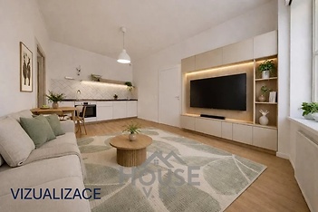 obyvaci pokoj - vizualizace