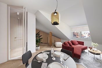 Prostorný byt 2+kk na Žižkově