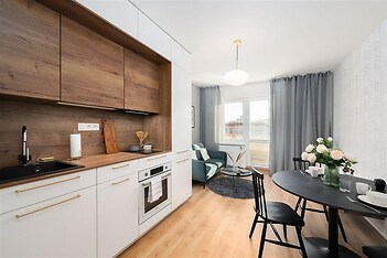 Bytová jednotka s dispozicí 2+kk a celkovou plochou 52,6 m²