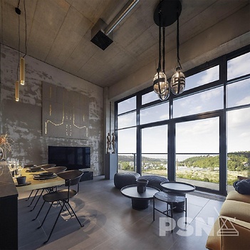 Moderní loft 2+kk s balkonem ve Vanguard Prague