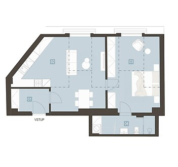 Bytová jednotka č. 73