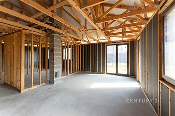 Dům nabízí možnost si dotvořit interiér dle svých preferencí.