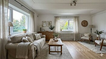 Obývací pokoj - Vizualizace AI