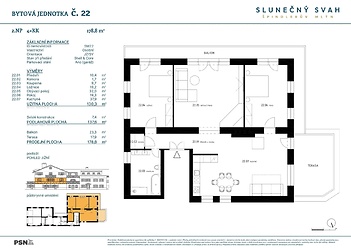 4+kk 130 m², Špindlerův Mlýn