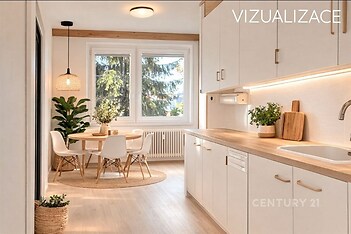 vizualizace kuchyně