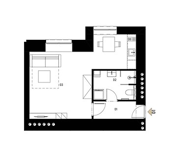 Komerční jednotka, 1.PP