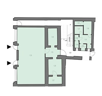 Prodej obchodního prostoru se zázemím 127,3 m2