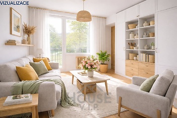 vizualizace - obyvací pokoj