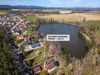 Stavební pozemek Třebín - 795 m2