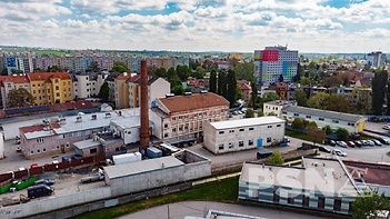 Komerční hala - Komárovské nábřeží Brno