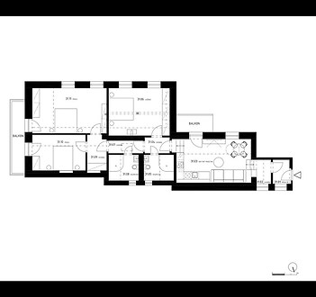 Prodej apartmánu č. 31, 4+kk, 120 m² ve stavu FIT OUT