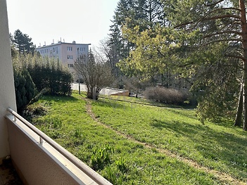pohled balkon kuchyně