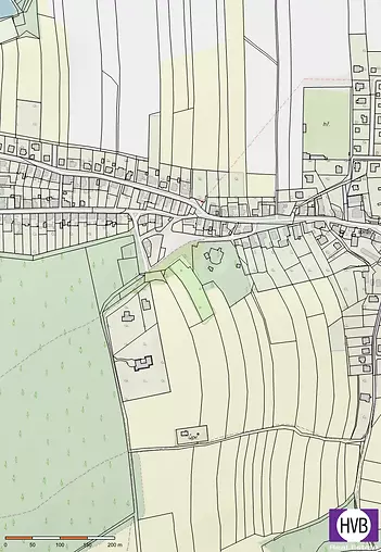 katastrální mapa