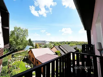 balkon + výhled
