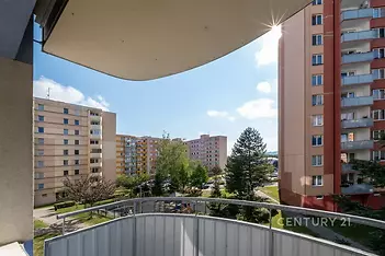 Pohled z balkonu